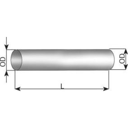 Dinex 94700 - Exhaust Pipe, universal