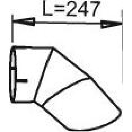 Dinex 51675 - Exhaust Pipe