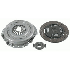 Clutch kit Clutch kit with bearing 180mm CITROEN AX SAXO XSARA PEUGEOT 106 II 206 206+ 306 1.0/1.1/1.4 07.86-08.13 SACHS 3000 836 701
