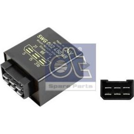 DT Spare Parts 3.33053 - Relay, wipe / wash interval