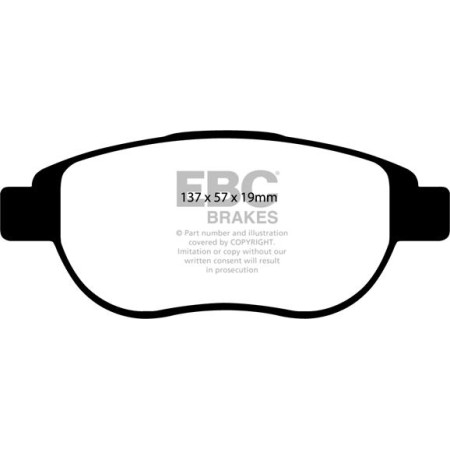 ABE C1C035ABE - Brake Pad Set, disc brake pentru LAND ROVER RANGE ROVER SPORT III (2022–prezent)