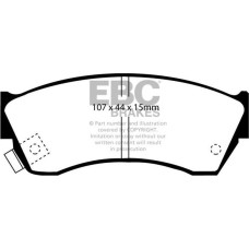 ABE C18005ABE - Juego de pastillas de freno pentru SUZUKI SWIFT I (1983–1989)