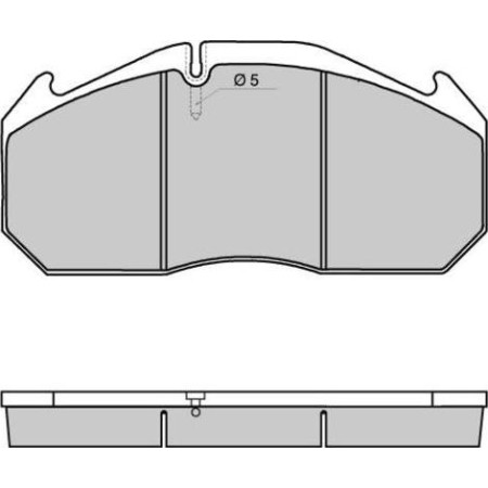 SBP 07-P29030 - Brake Pad Set, disc brake
