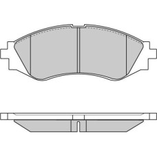ABE C10014ABE - Bremsbelagsatz, Scheibenbremse pentru CHEVROLET VECTRA (2005–prezent)