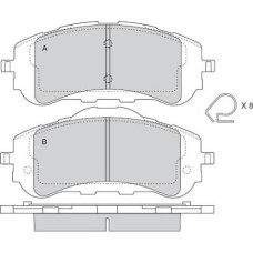 ABE C1P054ABE - Brake Pad Set, disc brake pentru CITROËN BERLINGO (2018–prezent)