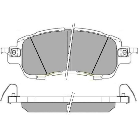 Textar 22235 15,3 0 5 - Brake Pad Set, disc brake