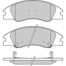 ABE C10322ABE - Kit pastiglie freno, Freno a disco pentru KIA CERATO I Hatchback (2004–2010)