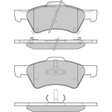 ABE C1Y006ABE - Brake Pad Set, disc brake pentru CHRYSLER RAM VAN Van (2005–2009)