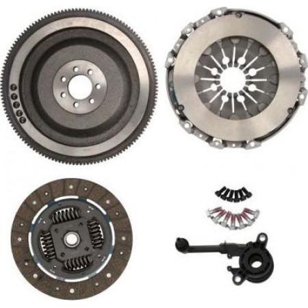 Clutch kit Clutch kit with rigid flywheel and pneumatic bearing RENAULT GRAND SCENIC II MEGANE II SCENIC II 1.9D RENAULT GRAND SCENIC II (JM0/1_), Dubita, 04.2004 - 06.2009 Nexus F11100NX