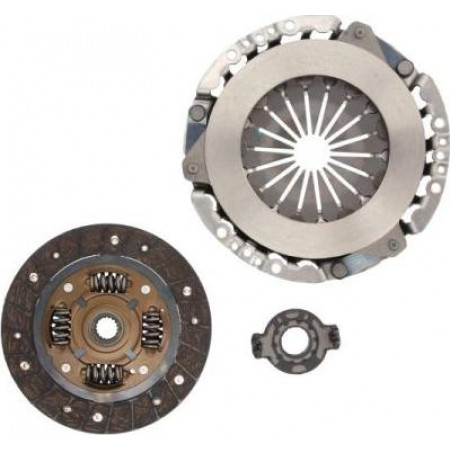 Clutch kit Clutch kit with bearing 180mm CITROEN AX SAXO XSARA PEUGEOT 106 II 205 II 206 206 306 1.0-1.1-1.4 07 PEUGEOT 206 (2A/C), Hatchback, 08.1998 - 12.2012 Nexus F1C007NX