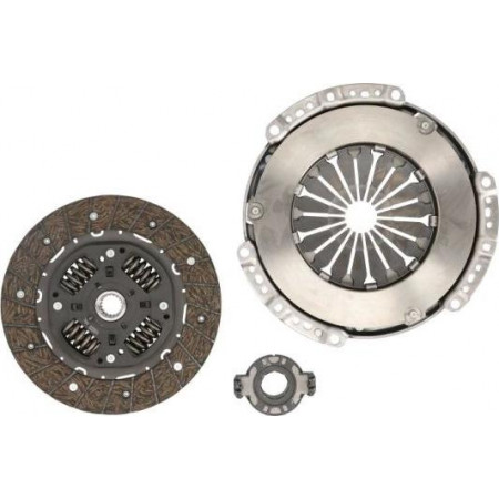 Clutch kit Clutch kit with bearing 200mm CITROEN BERLINGO BERLINGO-MINIVAN C2 C3 I C3 PLURIEL C4 C4 I C-ELYSEE PEUGEOT 1007 (KM_), Hatchback, 04.2005 - Nexus F1C036NX