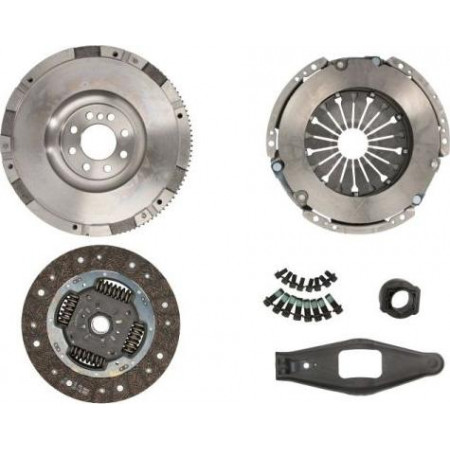 Clutch kit Clutch kit with rigid flywheel and pressure bearing 254mm fits. FORD TRANSIT 2.4D 01.00-05.06 FORD TRANSIT (FM_, FN_), Support frame, 01.2000 - 05.2006 Nexus F1G125NX
