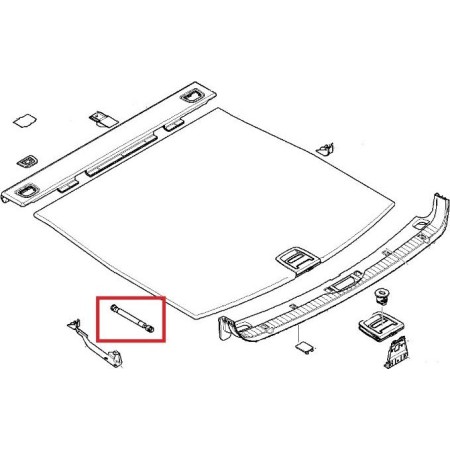 FA KROSNO 31757 - Gas Spring, boot, cargo area