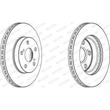 ABE C32168ABE - Brake Disc pentru TOYOTA CALDINA Estate (1987–2002)