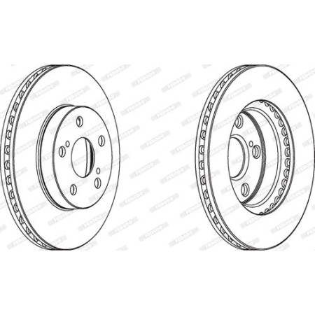 ABE C32168ABE - Brake Disc pentru TOYOTA CALDINA Estate (1987–2002)