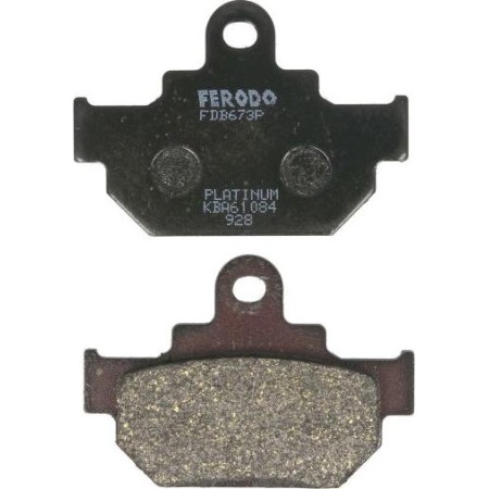 Ferodo FDB673P - Brake Pad Set, disc brake