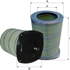 MAHLE LX 832 - Air Filter, engine