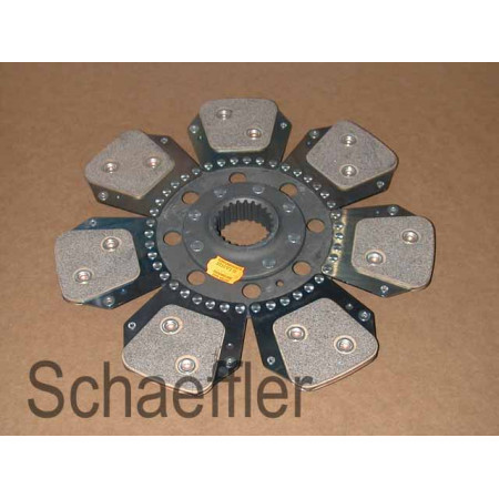 Ceramic clutch disc 330mm 7 MASSEY FERGUSON 3000 1004-4-AT4.236 01.86-12.95 LUK 333 0172 10