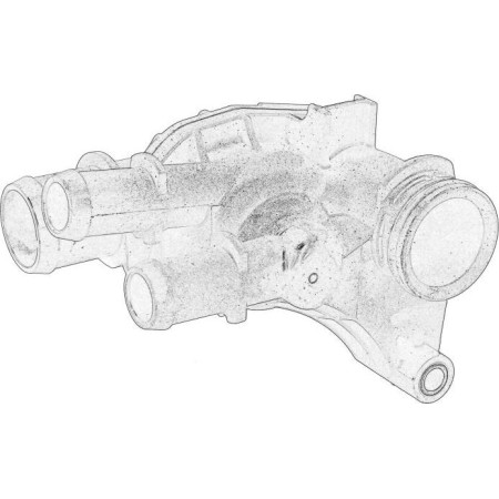 FORD 1890165 - Coolant thermostat / housing