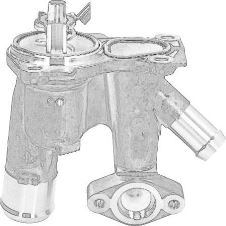 FORD 1767974 - Coolant thermostat / housing