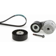 GATES K028PK2135HD - Juego de correas trapeciales poli V