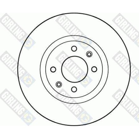 ABE C3P025ABE - Brake Disc pentru PEUGEOT 207 SW Estate Van (2007–2012)
