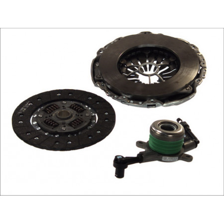 Kit d'embrayage Kit d'embrayage Avec couvercle d'embrayage avec cylindre récepteur embrayage central avec plateau de pression à réglage automatique avec volant moteur bi-masse Pas pour transmission séquentielle 240mm MERCEDES LUK 624 31