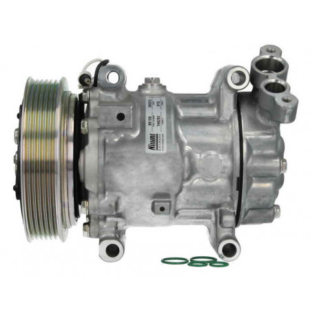 Compresor, aire acondicionado Compresor de aire acondicionado RENAULT CLIO II CLIO II/HATCHBACK KANGOO KANGOO EXPRESS MEGANE I MEGANE I CLASSIC MEGANE SCENIC THALIA I 1.9D 01.96- NISSENS NIS 89109