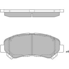 ABE C11086ABE - Brake Pad Set, disc brake pentru NISSAN VANETTE Bus (1981–1987)