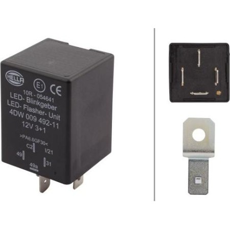 HELLA 4DW 009 492-111 - Flasher Unit