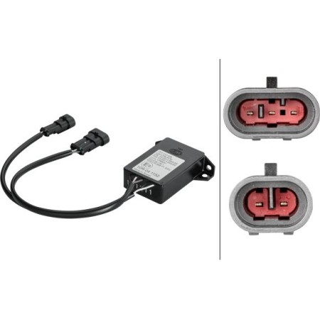 HELLA 5DS 010 668-711 - Control Unit, lights