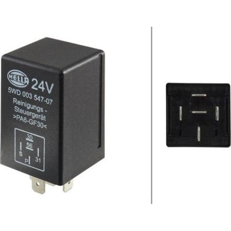 HELLA 5WD 003 547-071 - Relay, headlight cleaning