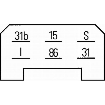 HELLA 5WG 002 450-301 - Relay, wipe / wash interval