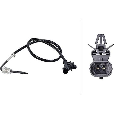 HELLA 6PT 358 181-831 - Sensor, exhaust gas temperature