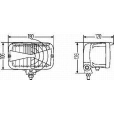HELLA 1AB 007 145-001 - Projecteur principal