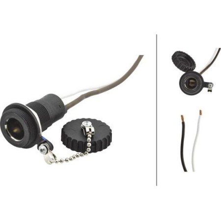 HELLA 8JB 001 946-101 - Trailer socket