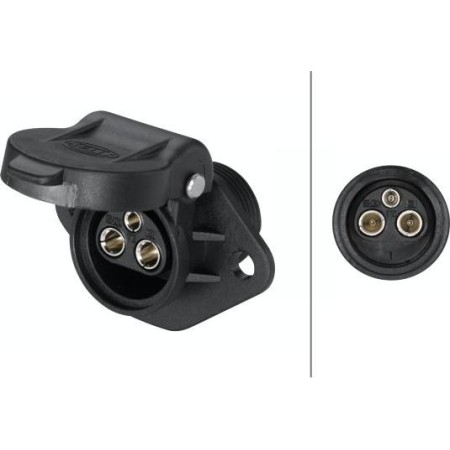 HELLA 8JB 001 933-011 - Trailer socket