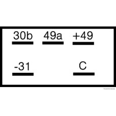 Herth+Buss Elparts 75605135 - Intermittenza di lampeggio