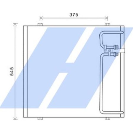 HIGHWAY AUTOMOTIVE 40109003 - Condenser, air conditioning