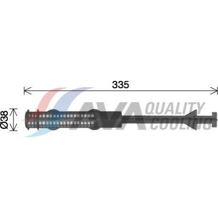 HIGHWAY AUTOMOTIVE 42011107 - Dryer, air conditioning