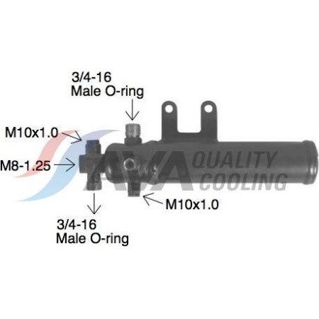 HIGHWAY AUTOMOTIVE 42033007 - Dryer, air conditioning