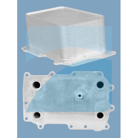 HIGHWAY AUTOMOTIVE 30011002 - Oil Cooler, engine oil