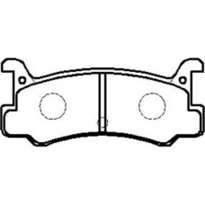 ABE C23003ABE - Brake Pad Set, disc brake pentru MAZDA 323 F IV (1987–1994)