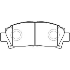 ABE C12063ABE - Juego de pastillas de freno pentru TOYOTA TERCEL Estate (1982–1988)