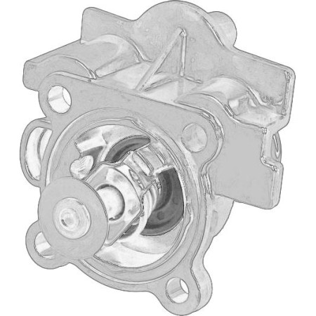 IVECO 504387382 - Coolant thermostat / housing