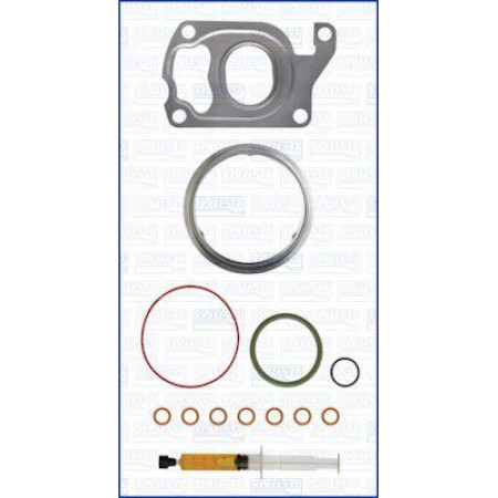 Ensemble de montage. turbocompresseur Kit de montage turbocompresseur avec joints BMW 3 F30 F80 3 F31 3 GRAN TURISMO F34 4 F32 F82 4 F33 F BMW X5 - III (F15, F85), Crossover, 08.2013 - 07.2018 Ajusa JTC11997