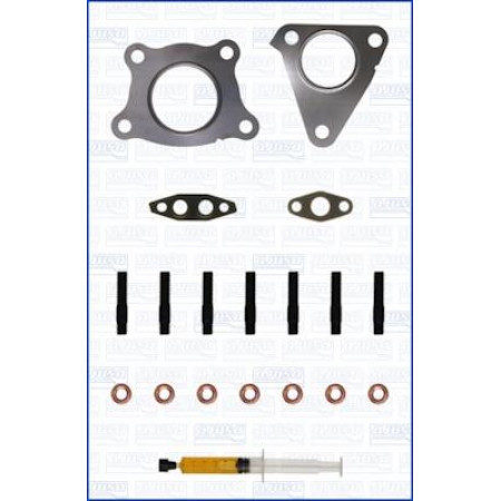 Ensemble de montage. turbocompresseur Kit de montage turbocompresseur avec joints NISSAN INTERSTAR PRIMASTAR RENAULT MASTER II TRAFIC II 2 RENAULT MASTER II (JD), Autobus/Autocar, 03.1998 - Ajusa JTC11490