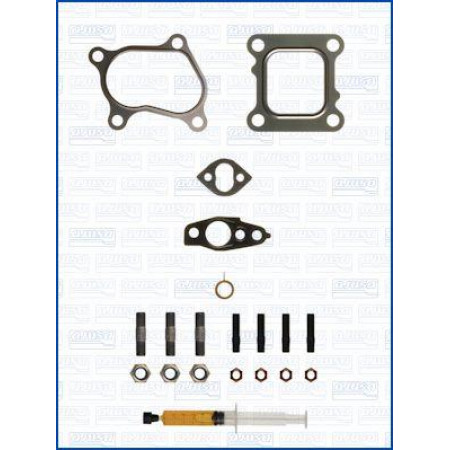 Assembly set. turbocharger Turbocharger assembly kit with gaskets TOYOTA HIACE IV HILUX VI 2.4D 08.95-01.02 TOYOTA HIACE IV (__H1_, __H2_), Van, 08.1995 - 12.2012 Ajusa JTC11453