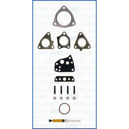 Montageset, turbo JEEP COMMANDER (XK, XH), Crossover, 09.2005 - 12.2010 Ajusa JTC11591