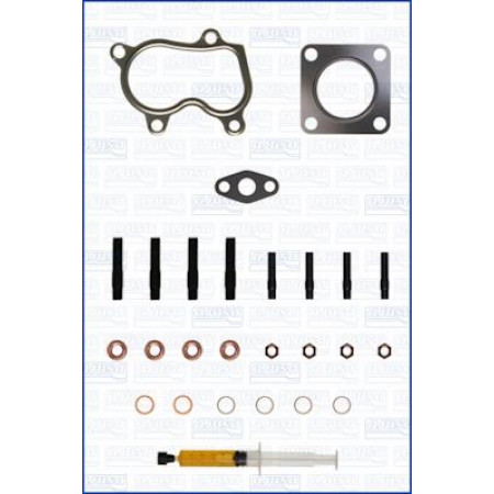 Set montaj. turbocompresor Turbocharger assembly kit with gaskets CHRYSLER GRAND VOYAGER III VOYAGER III VOYAGER IV ISUZU ISUZU TROOPER II (UB), Crossover, 08.1991 - 04.2000 Ajusa JTC11293